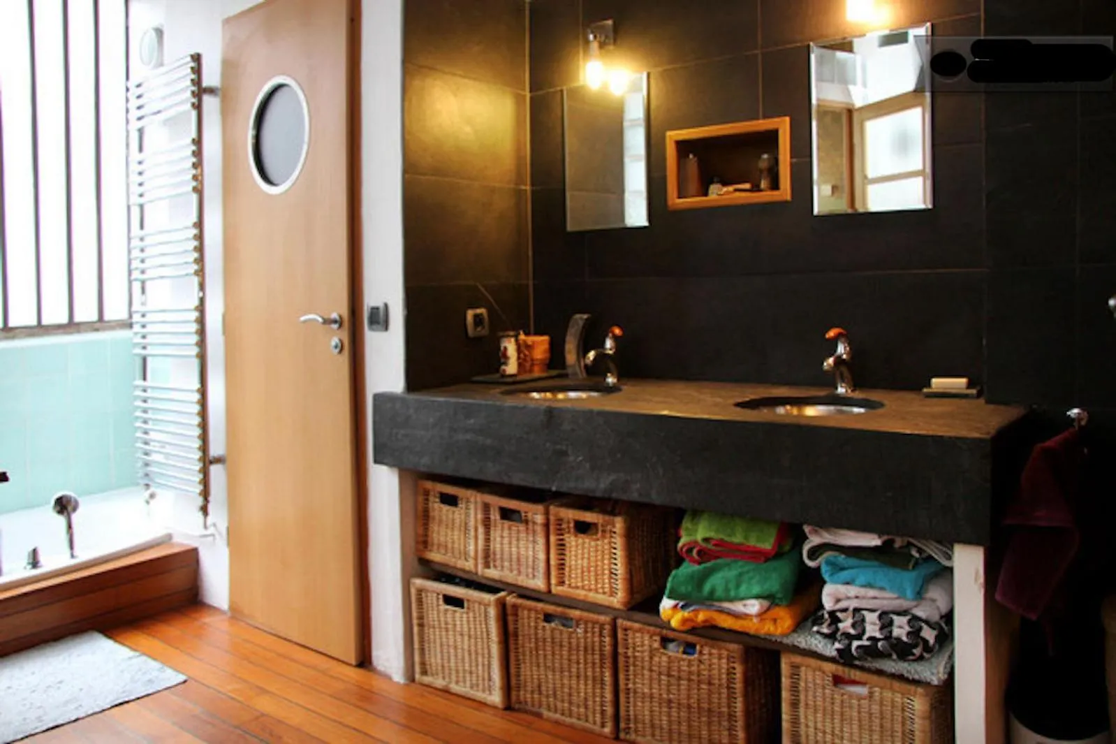 Loft Character With A View Of Court Apartment Paris